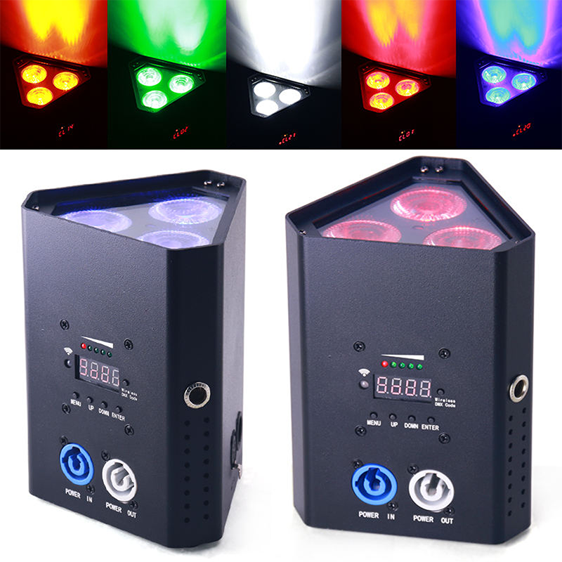 3×18 W Battery PAR Light 