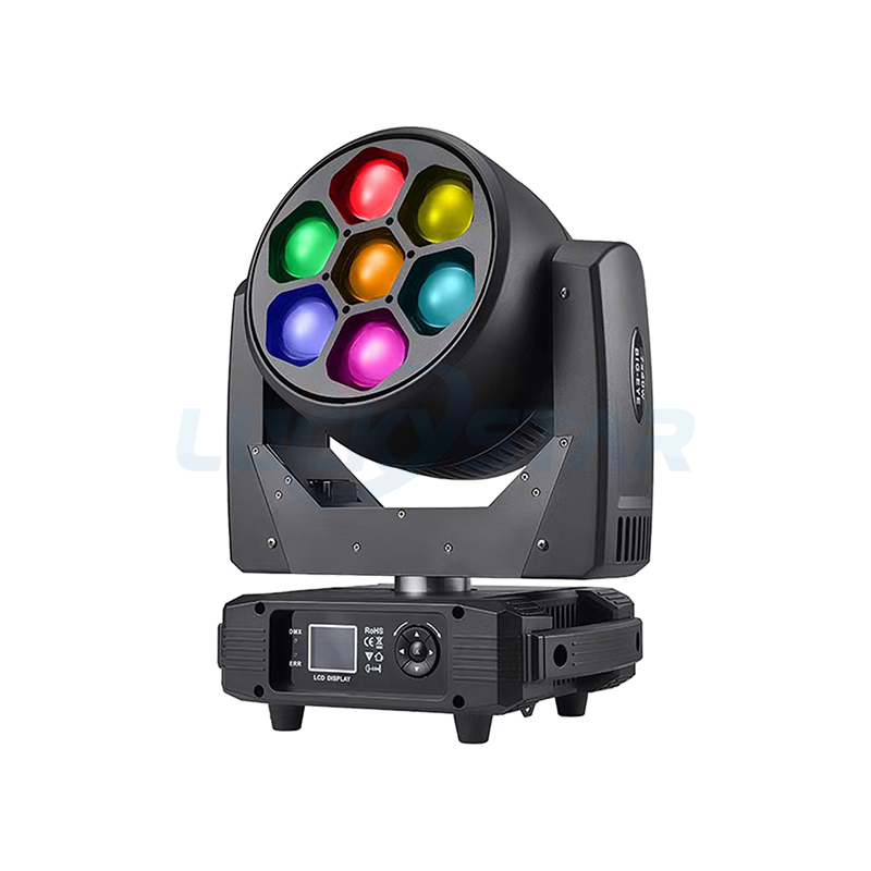 7x40W Zoom Bee Eye LED  Moving Head Ligh