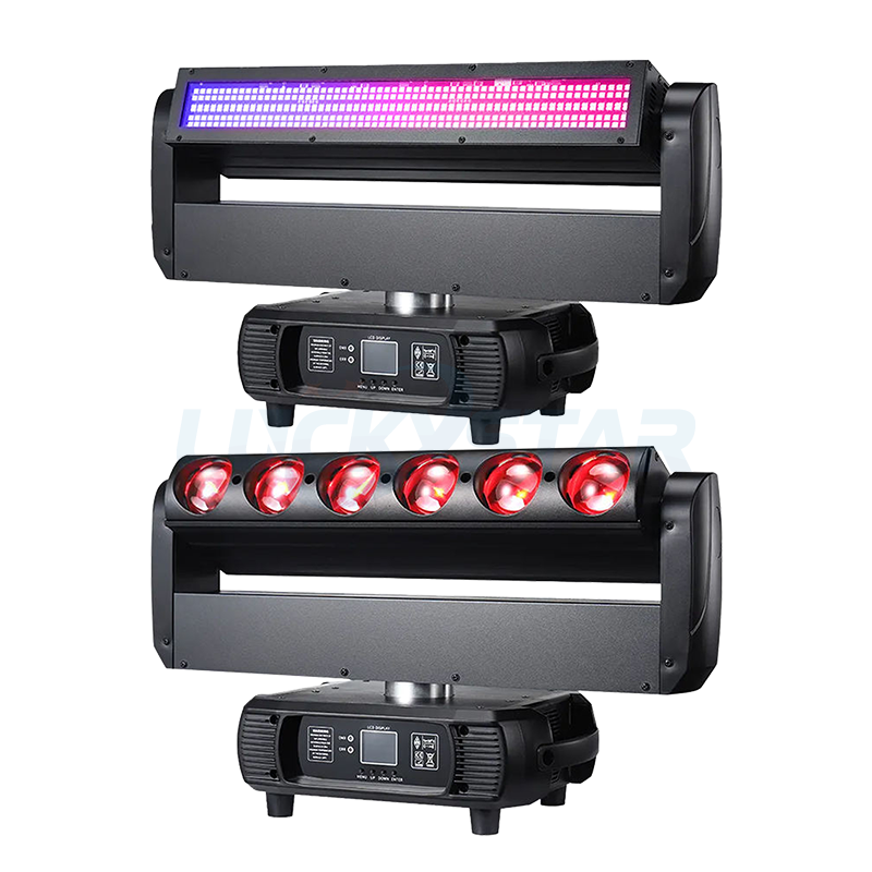6x60W Double Sides LED Pixel Moving
